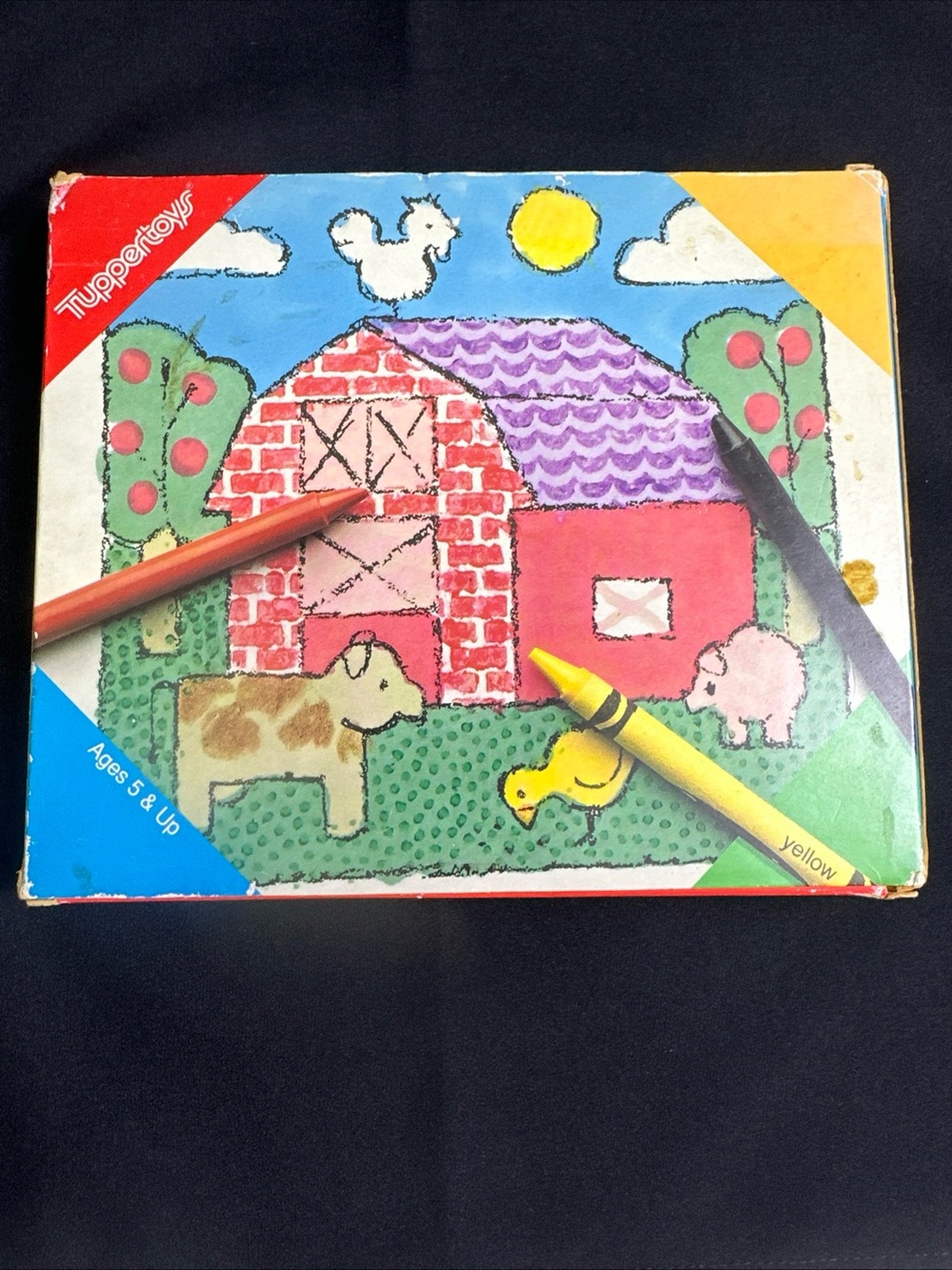 Vintage Tupperware Picture Plates